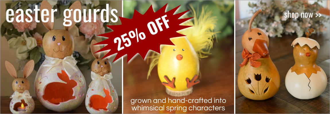 Easter Gourds on Sale