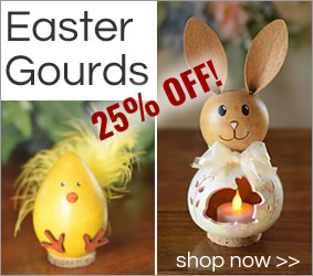 Easter Gourds on Sale