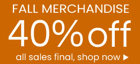 Fall Merchandise Clearance