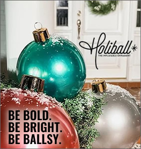 Holiball Inflatable Ornaments