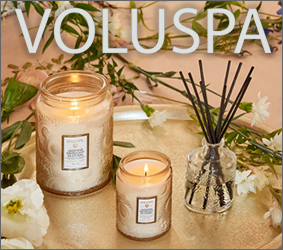 Shop for Voluspa candles and diffusers