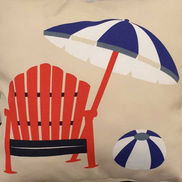 Beach Chair Pillow