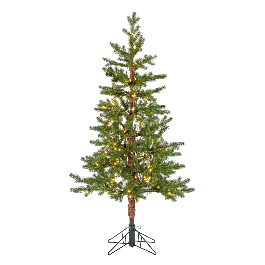 Pre-Lit Sparse Rainier Pine, 5ft