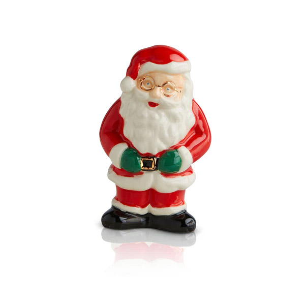 Nora Fleming Santa Claus Ceramic Mini