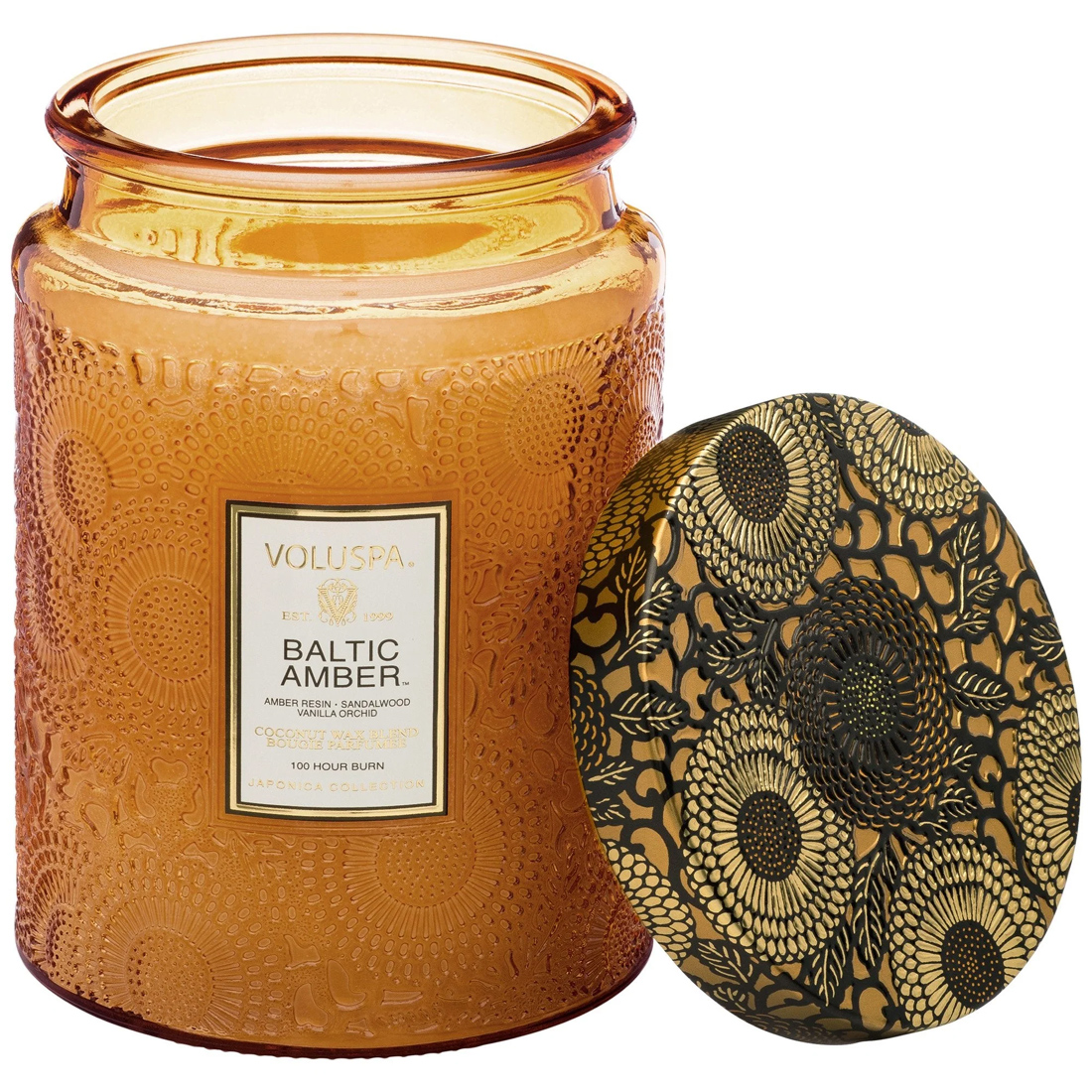 Voluspa Baltic Amber Large Jar Candle