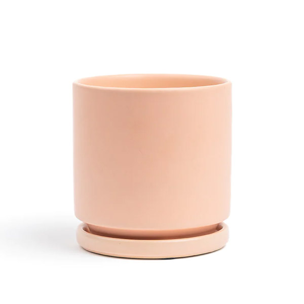 Gemstone Pot, 6.5-Inch, Blush