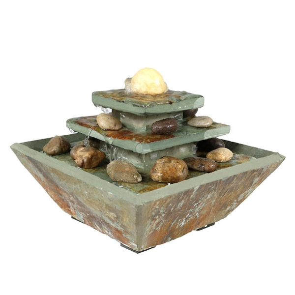 Ascending Slate Fountain