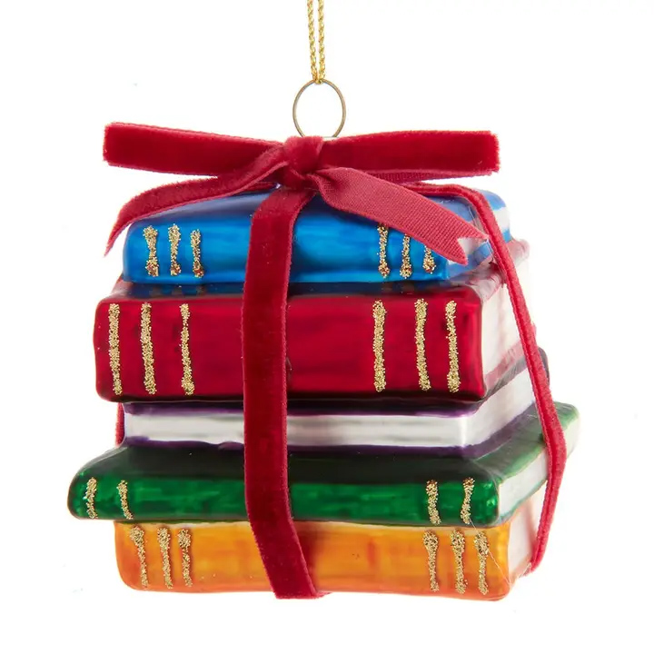 Book Stack Ornament