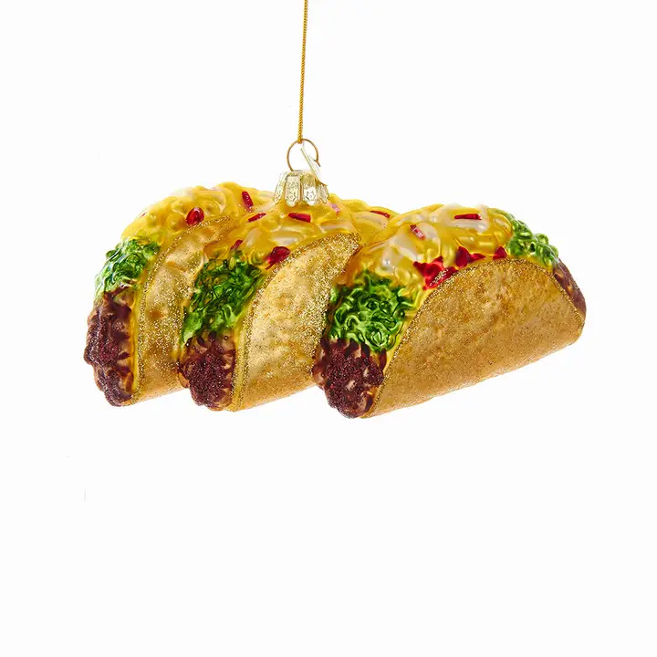 Taco Ornament