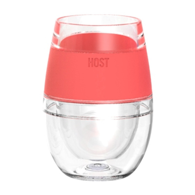 Wine Freeze Cooling Cup, Coral