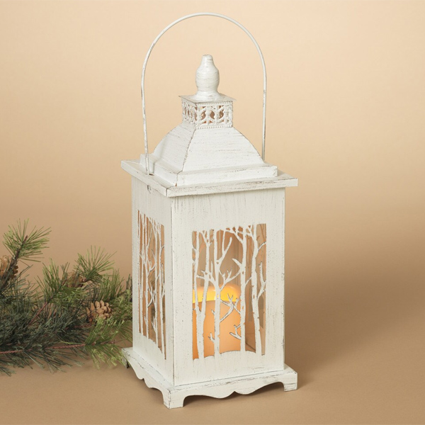 Lighted Winter Lantern