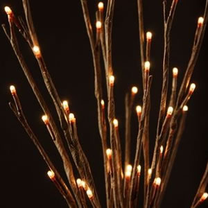 20-Inch Convertible Lighted Willow Branches