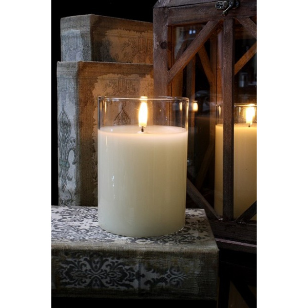 Radiance Ivory Pillar Candle, 5-Inch