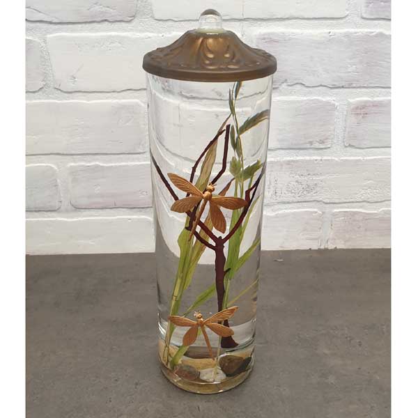 Dragonfly Tall Cylinder Lifetime Candle