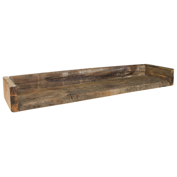 Ingram Reclaimed Wood Wall Shelf, Large