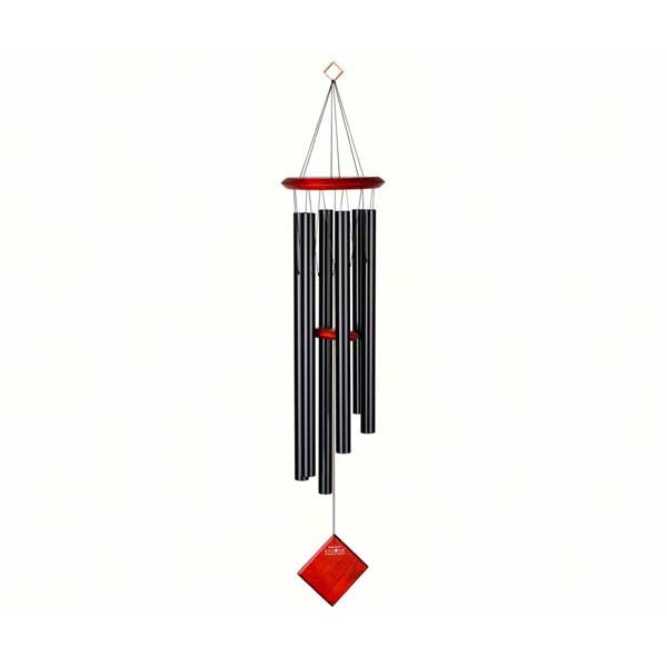 Chimes of Earth Wind Chimes, Black