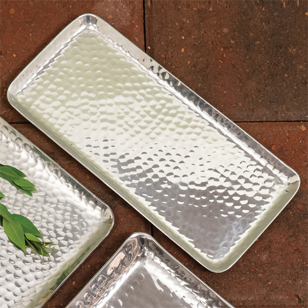 Hammered Rectangle Tray