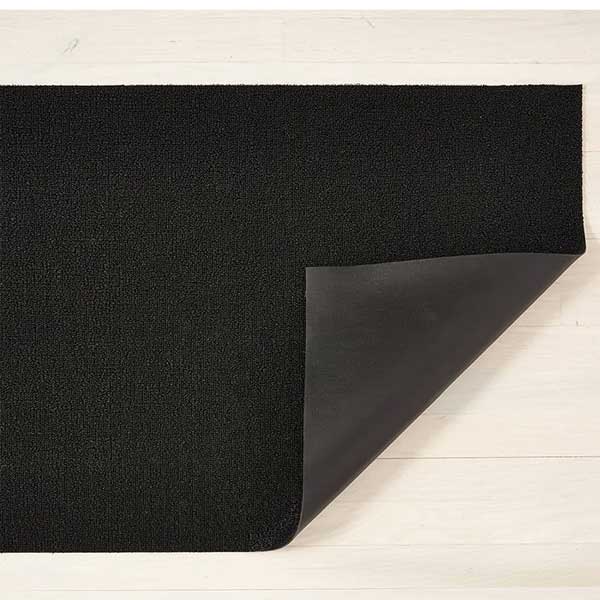 Solid Black Doormat