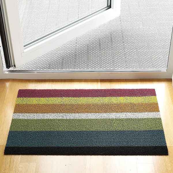 Bold Stripe Multi Doormat