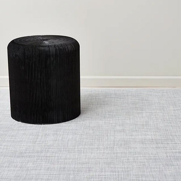 Mini Basketweave Floor Mat, Mist 35x48