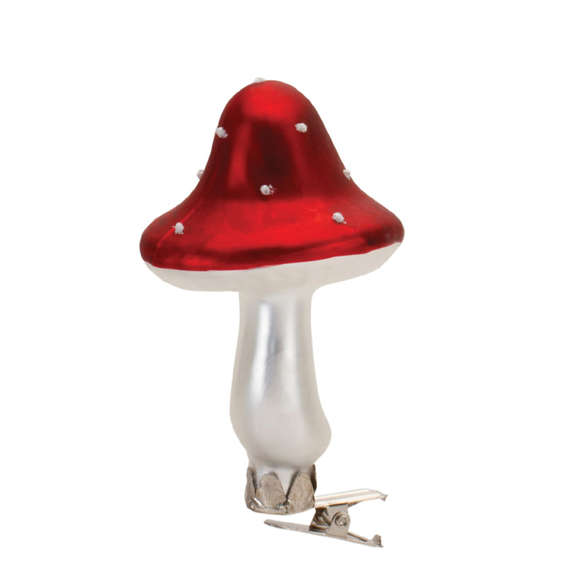 Mushroom Clip Ornament