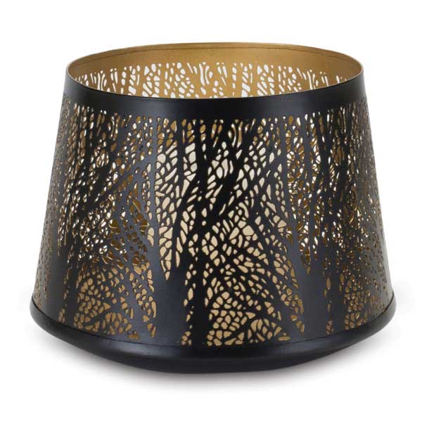 Laser-Cut Tree Candle Holder, 7.5-Inch