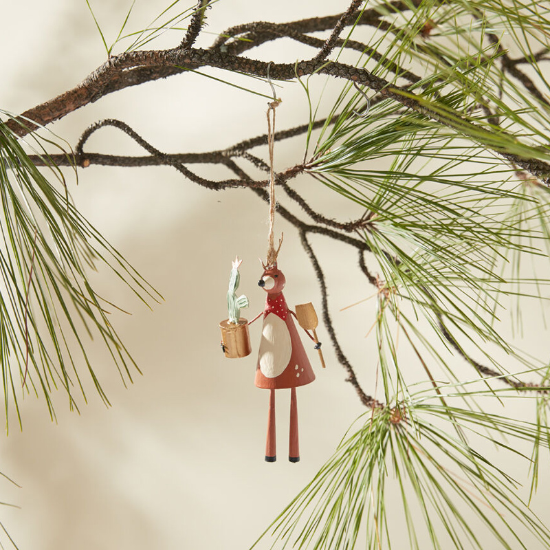 Plantie Reindeer Ornament