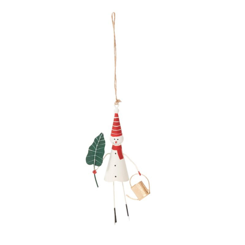 Plantie Snowman Ornament