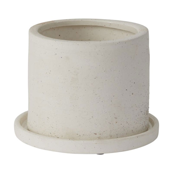 Easton Pot, 4-Inch White