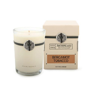 Bergamot Tobacco Soy Candle