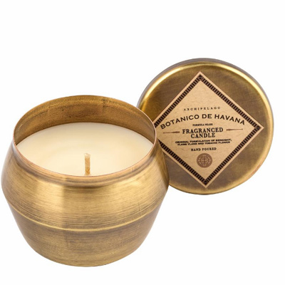 Botanico de Havana Brass Tin Candle