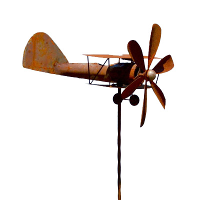 Biplane Wind Spinner