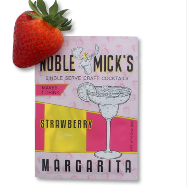 Noble Mick's Strawberry Margarita Cocktail Mix