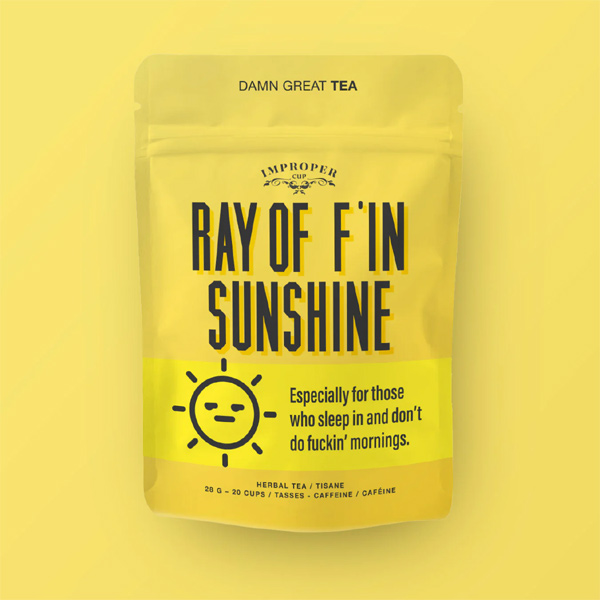 Ray of F-ing Sunshine Tea