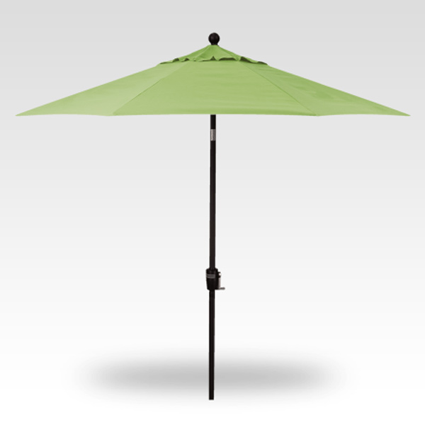 9-ft Push-Button Tilt Market Umbrella, Kiwi