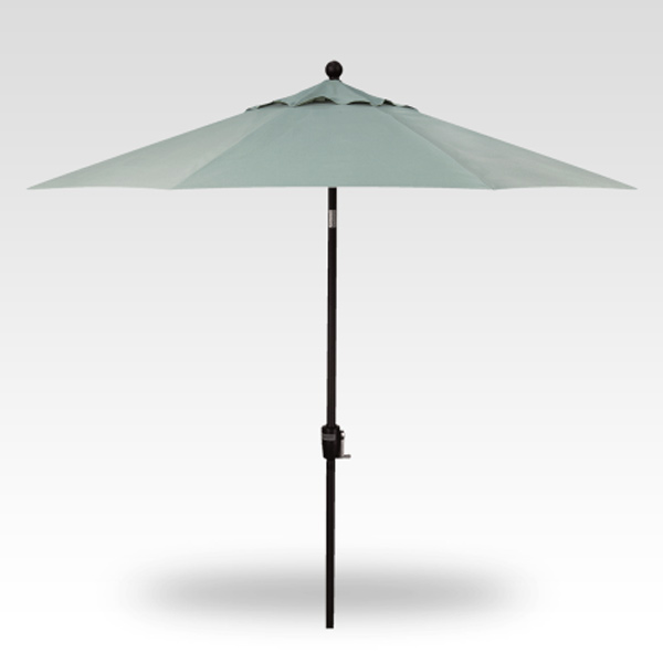 9-ft Push-Button Tilt Market Umbrella, Spa