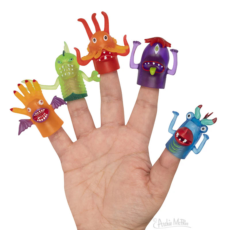 Fantastic Finger Monsters, Assorted 1pc