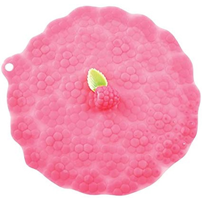 11-Inch Raspberry Silicone Lid