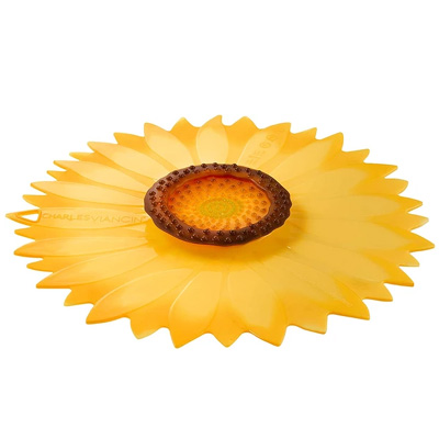 6-Inch Sunflower Silicone Lid