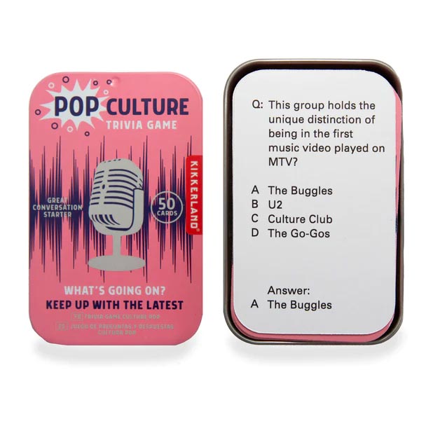 Pop Culture Trivia Game