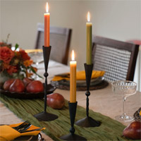 Unscented Taper Candles